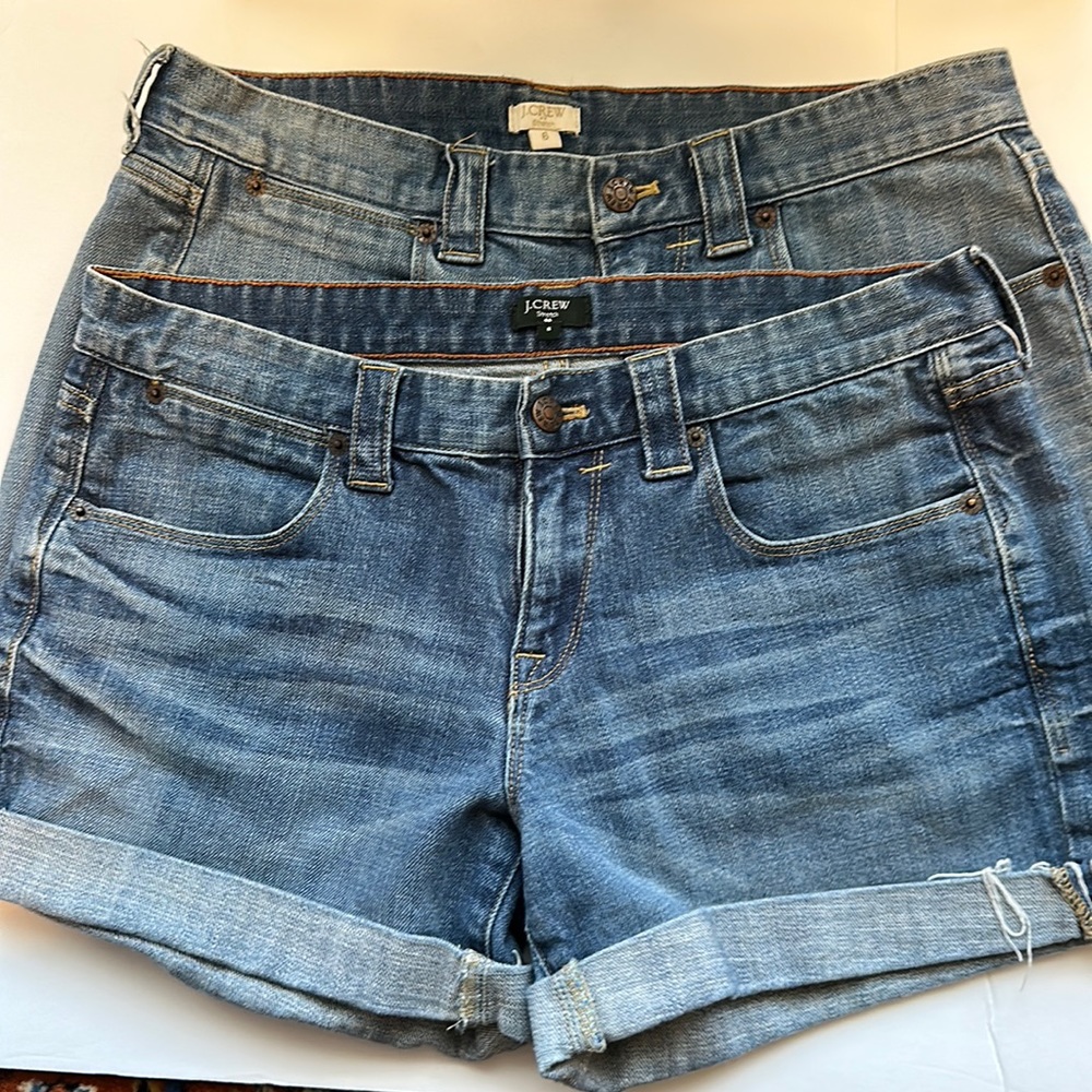 J. Crew Women’s Jean Shorts Size 6 (2 for 1!)